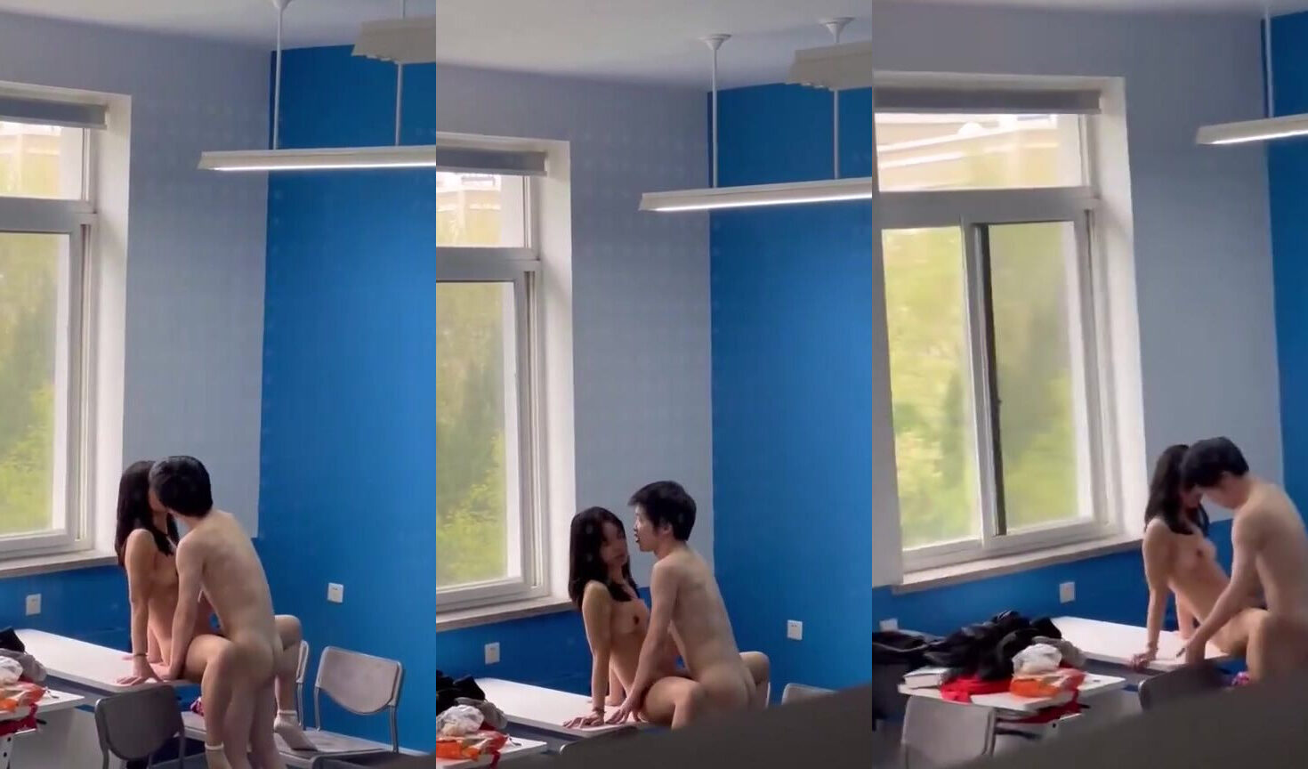 Classroom Quickie huli sa Hidden Cam