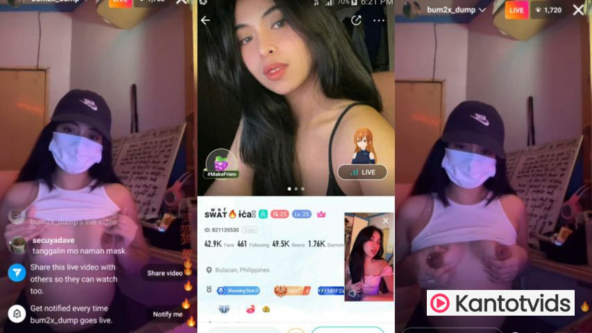 Cutie Nahuli Habang Nagbabold sa Bigo Live